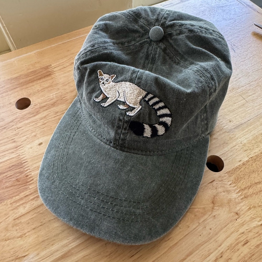 Embroidered Ringtail Cat 🌲 Mount San Jacinto State Park Cap - Palm Springs, CA